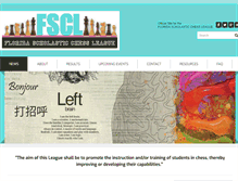 Tablet Screenshot of fsclchess.org